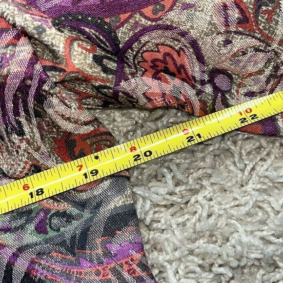 JONI B Bohemian Open Front Cardigan Purple Women’s Medium - Picture 7 of 13